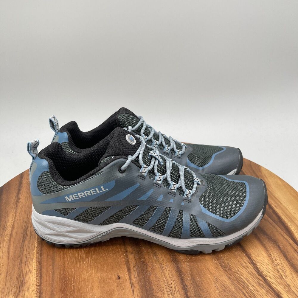 Merrell Siren Edge Q2 Shoes Womens Size 10 Blue Running Comfort Walking Sneakers